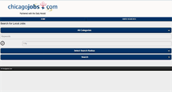 Desktop Screenshot of m.chicagojobs.com